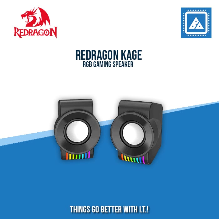 REDRAGON KAGE RGB GAMING SPEAKER REDRAGON KAGE RGB GAMING SPEAKER